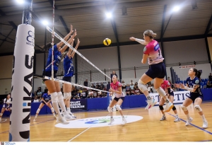 Volleyleague: &Alpha;.&Sigma;.&Pi;.&Theta;έ&tau;&iota;&sigmaf; &Beta;&omicron;ύ&lambda;&alpha;&sigmaf; - &Alpha;&Omicron; &Lambda;&alpha;&mu;ί&alpha;&sigmaf; 3-1