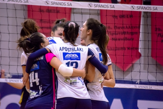 Volleyleague: &Theta;έ&tau;&iota;&sigmaf; &Beta;&omicron;ύ&lambda;&alpha;&sigmaf; - &Alpha;&Epsilon;&Kappa; 3-0 (pics)