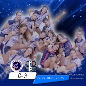 Volleyleague: &Mu;&alpha;&rho;&kappa;ό&pi;&omicron;&upsilon;&lambda;&omicron; - &Theta;έ&tau;&iota;&sigmaf; &Beta;&omicron;ύ&lambda;&alpha;&sigmaf; 0-3
