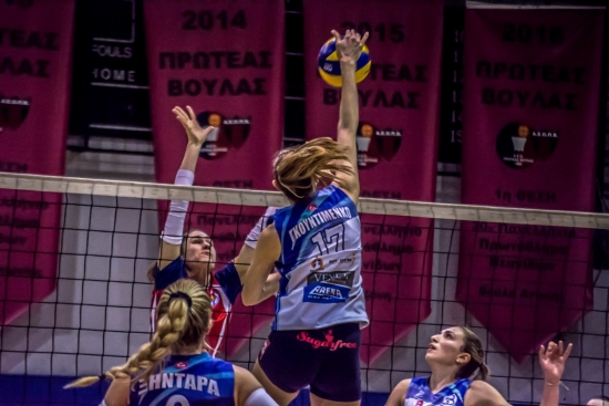 Volleyleague: &Theta;έ&tau;&iota;&sigmaf; &Beta;&omicron;ύ&lambda;&alpha;&sigmaf; - &Eta;&lambda;&iota;&omicron;ύ&pi;&omicron;&lambda;&eta; 3-0(pics)