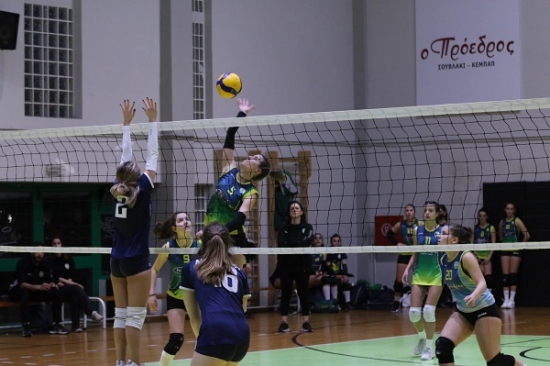 Στην 2η θέση η Θέτιδα στο F4 για Κορίτσια Κ18 εκτός Συναγωνισμού 3