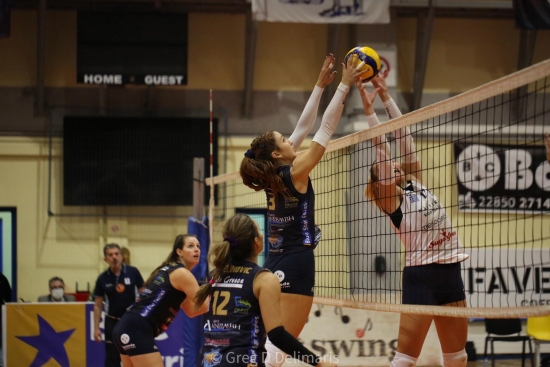 Volleyleague: &Pi;&alpha;&nu;&nu;&alpha;&xi;&iota;&alpha;&kappa;ό&sigmaf; - &Theta;έ&tau;&iota;&sigmaf; &Beta;&omicron;ύ&lambda;&alpha;&sigmaf;  3-1